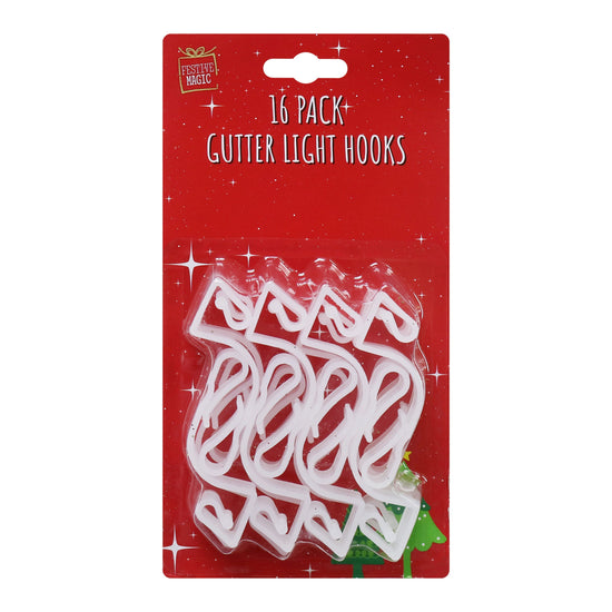 Gutter Hooks 16pk Extra Large Size