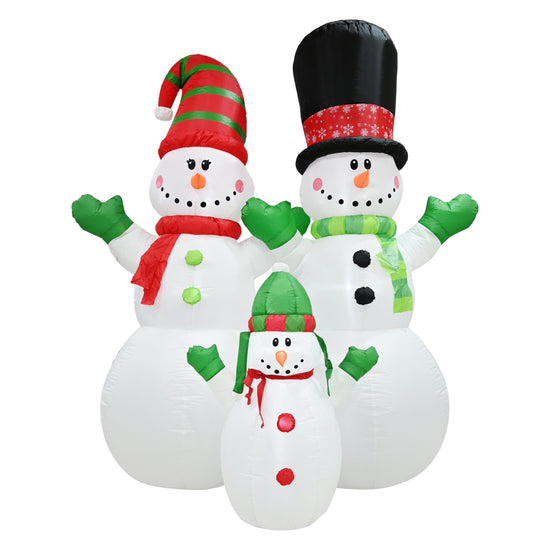 Airpower Snowman Family 3 pieces 240cm