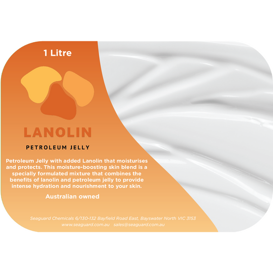 Petroleum jelly with added Lanolin 1 litre