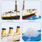 NNEOBA Titanic Ship Toy with LED Light