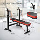 NNEOBA Heavy Duty Flat Weight Bench