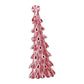 Desktop Miniature Christmas Tree with Candy Cane Top