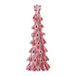 Desktop Miniature Christmas Tree with Candy Cane Top