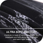 Queen/King Black Marble Comforter Set, Printed Bedding for All Seasons, Soft Microfiber 3-Piece