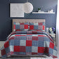 Finesse Quilted Bedspread and Pillowcases Set: Transform Your Sleep Experience-Queen