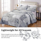 Nurturing Quilted Coverlet and Pillowcases Set: Perfect for Restful Sleep-Queen