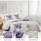 Serene Quilted bedspread and pillowcovers set: Enjoy Tranquil Comfort-Queen