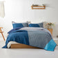 Harmonious Quilted Coverlet and Pillowcases Set: Unites Comfort and Aesthetics-Queen