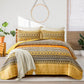 Lively Quilted bedspread and pillowcovers set: Add Vibrancy to Your Room-Queen