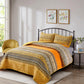 Lively Quilted bedspread and pillowcovers set: Add Vibrancy to Your Room-Queen