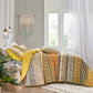 Lively Quilted bedspread and pillowcovers set: Add Vibrancy to Your Room-Queen