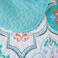 Opulent Quilted bedspread and pillowcovers set: Add a Touch of Elegance-Queen