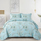 Heavenly Quilted coverlet and pillowcovers set: Cozy and Warm-Queen