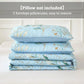 Heavenly Quilted coverlet and pillowcovers set: Cozy and Warm-Queen