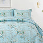 Heavenly Quilted coverlet and pillowcovers set: Cozy and Warm-Queen