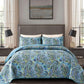 Richly Textured Quilted Coverlet and Pillowcases Set: Embrace the Comfort-Queen