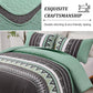 Neutral Quilted bedspread and pillowcovers set: Versatile Style-Queen