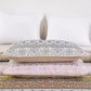 Crafted Quilted Bedspread and Pillowcases Set: A Testament to Skilled Craftsmanship-Queen