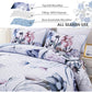 Venerable Quilted bedspread and pillowcovers set: Classic and Elegant-Queen