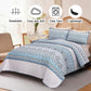 Cozy Quilted Coverlet and Pillowcases Set: A Hug for Your Bed-Queen