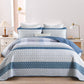 Dazzling Quilted bedspread and pillowcovers set: Add Sparkle to Your Space-Queen