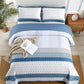 Dazzling Quilted bedspread and pillowcovers set: Add Sparkle to Your Space-Queen
