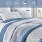 Dazzling Quilted bedspread and pillowcovers set: Add Sparkle to Your Space-Queen