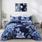 Vibrant Quilted coverlet and pillowcovers set: Eye Catching Design-Queen