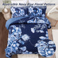 Vibrant Quilted coverlet and pillowcovers set: Eye Catching Design-Queen