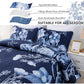 Vibrant Quilted coverlet and pillowcovers set: Eye Catching Design-Queen