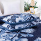 Vibrant Quilted coverlet and pillowcovers set: Eye Catching Design-Queen