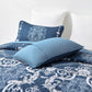 Alluring Quilted bedspread and pillowcovers set: Luxurious Bedroom Addition-Queen