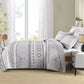 Striking Quilted coverlet and pillowcovers set: Make a Bold Impact-Queen