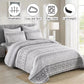 Striking Quilted coverlet and pillowcovers set: Make a Bold Impact-Queen