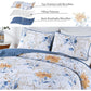 Quietude Quilted coverlet and pillowcovers set: Perfect for Relaxation-Queen