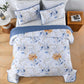 Quietude Quilted coverlet and pillowcovers set: Perfect for Relaxation-Queen