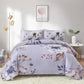 Beautiful Quilted coverlet and pillowcovers set: Comfortable and Versatile-Queen