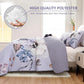 Beautiful Quilted coverlet and pillowcovers set: Comfortable and Versatile-Queen