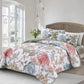 Warm and Inviting Quilted Bedspread and Pillowcases Set: Designed for Relaxation-Queen