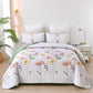 Intricate Quilted Coverlet and Pillowcases Set: A Work of Art for Your Bedroom-Queen