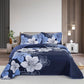 Lavish Quilted Coverlet and Pillowcases Set: Luxurious Comfort for Your Bed-Queen