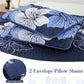 Lavish Quilted Coverlet and Pillowcases Set: Luxurious Comfort for Your Bed-Queen