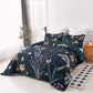 Abstract Quilted coverlet and pillowcovers set: Unique and Artistic-Queen
