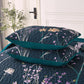 Abstract Quilted coverlet and pillowcovers set: Unique and Artistic-Queen