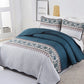 Distinguished Quilted Bedspread and Pillowcases Set: Enhance Your Bedroom Appeal-Queen