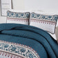 Distinguished Quilted Bedspread and Pillowcases Set: Enhance Your Bedroom Appeal-Queen