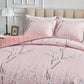 Versatile Quilted Coverlet and Pillowcases Set: Adapts to Every Season-Queen