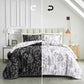 Cultured Quilted Coverlet and Pillowcases Set: Style Meets Functionality-Queen