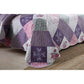 Quaint Quilted bedspread and pillowcovers set: Perfect for a Cozy Retreat-Queen