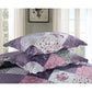 Quaint Quilted bedspread and pillowcovers set: Perfect for a Cozy Retreat-Queen